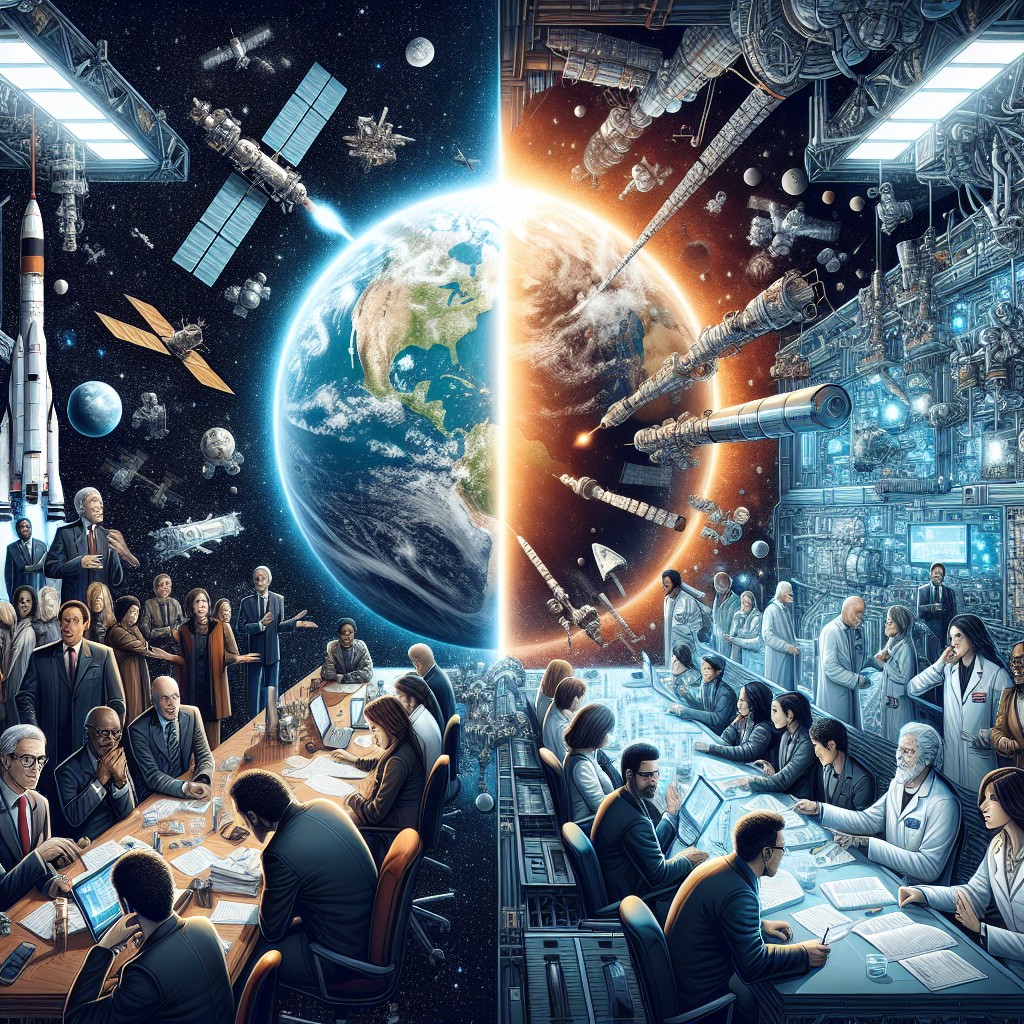 Space policy tensions and how they affect research and satellites